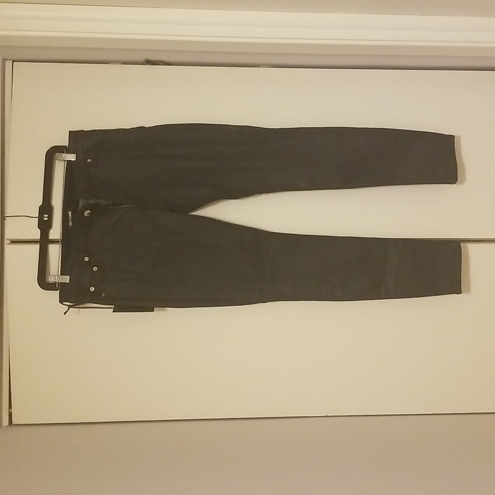 ROBERTO CAVALLI COATED JEANS SIZE 46